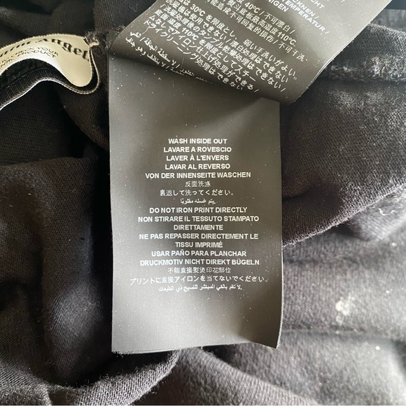 Palm Angels Black Printed T-Shirt - Picture 6 of 9